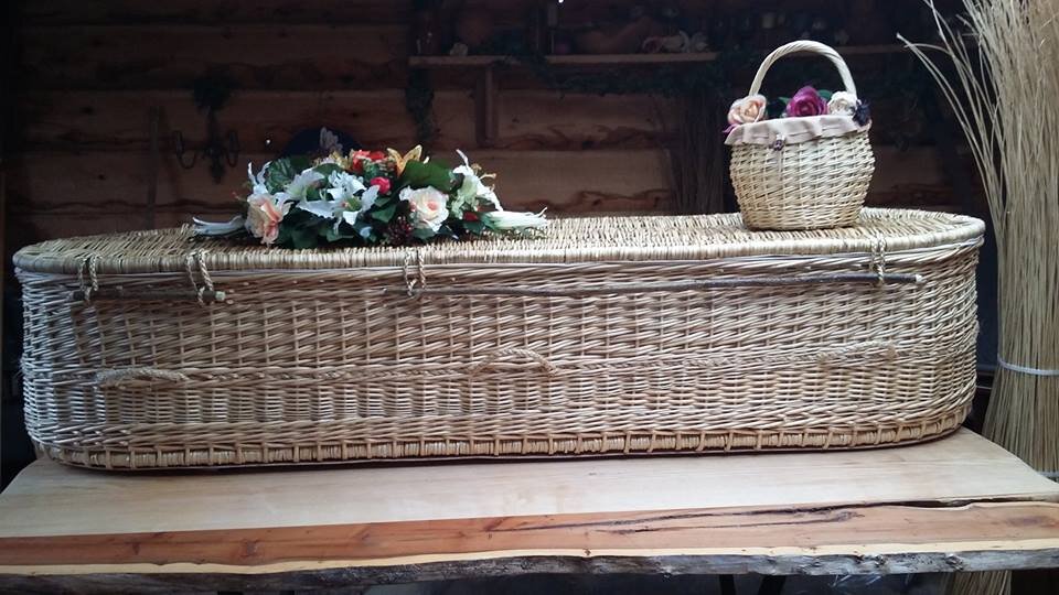 Eco-friendly custom willow coffins — Cradle To Grave Willow